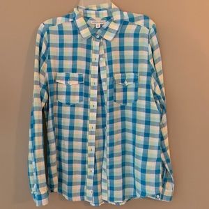 3 for $20 Melrose and Market Women’s Plaid Shirt